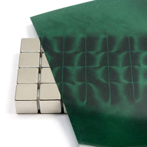 Green Magnetic Viewing Film 4x6 | Cool Magnets Science Kit for Physics Education and Magnetism Demonstrations