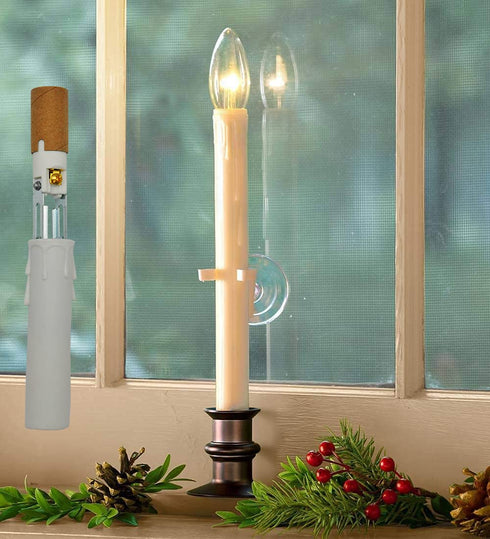 E12 Bulb (12-Pack/Ceramic Candelabra Light Socket,Length Adjustable Ceramic Socket for Chandelier Lighting,Candelabra
