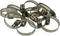 Pro Tie SAE Size 12 Mini All Stainless Hose Clamp, 10-Pack