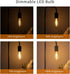 6 Dimmable Bulbs, 6W 60 2700K, Bulb, ST58 (ST19), 600 E26 PCS Vintage LED Edison Equivalent Watt, Warm White Antique