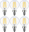 Beriteluce Dimmable G16.5 LED Globe Bulb Vintage LED Edison Bulbs 4W Equal 40Watt