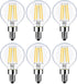 Beriteluce Dimmable G16.5 LED Globe Bulb Vintage LED Edison Bulbs 4W Equal 40Watt