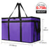 4-Pack Frozen, Bodaon Cooler Insulated Food Delivery Bag, Rideshare Delivery Bag, XXX-Large Thermal Bags