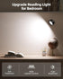 Bedroom,3 Control,360Rotation Dimmable (2 Pack) LED Wall Mounted Lights,Rechargeable Wall Sconces Lamp for Color Temps