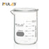 ULAB 10pcs Heavy Duty Glass Beakers, 250ml (8.45oz), Borosilicate 3.3 Glass with Double Scale, Superior Durability