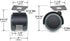 Slipstick CB681 Rubber Caster Wheels, 2 Inch Floor Protector, Set of 4, Black/Gray Green