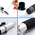 BOWONG 0-40%, 0-25%) Wine Refractometer, Hand Held Brix/Alcohol Refractometer with ATC for Wine Making Homebrew Kit