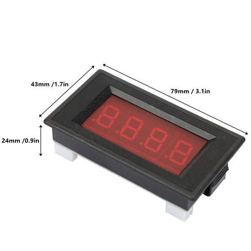 YWBL-WH 5135A DC5V DC Voltmeter Digital Panel Meter for DC300V/DC400V/DC500V, Voltmeter