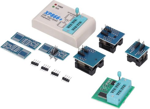 High Speed USB Programmer Kit XP866, BIOS Chip Module USB Programming Kit for 24 25 93 EEPROM