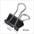 Universal Small Binder Clips, 3/8-Inch Capacity, 3/4-Inch Wide, Black, 40/Pack (11140)