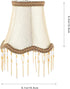 E14 6.10X6.10X5.31In Mobestech Small Lampshade Desk Lamp Shade Indoor Light Cover Cloth Lamp Shade for Wall Lamps