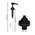 Mudder 4 Pieces Gallon Pump Dispenser - BPA-Free Pump Lid Replacement for 1 Gallon Jug and Containers
