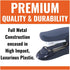 Max USA Easy Grip Heavy Duty Desk Stapler, Model HD-50F BLACK
