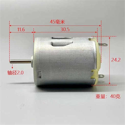 APANKWWEB RC-280SA-20120 280 3V 3.7V 4.8V 6V 7889RPM 24mm Micro Motor High Speed Mini Electric Motor DIY Hobby Toy Car