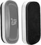 maxtek Magnetic Dry Erase Eraser, 2 Pack for Whiteboard and Glass Board, Pure White