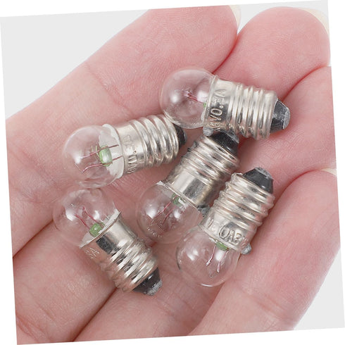 WHAMVOX 50Pcs Bulbs Bulbs Electrical Experiment Light Screw Base School Supplies for Science Kits Light for Classroom