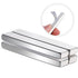 MIKEDE 12 Pack Neodymium Bar Magnets with Double-Sided Adhesive, Strong Heavy Duty Magnetic Strips, Powerful Rare Earth
