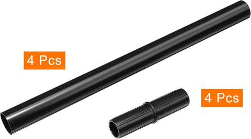 MECCANIXITY Solar Torch Light Extension Pole and Joint Kit - 12 Inch Landscape Light Replacement Connector, 4 Set