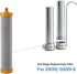 Frizzlife DSF02 (2nd Stage) Replacement Filter cartridge For DS99/DS99-S Countertop Stainless Steel Water Filter System by FRIZZLIFE