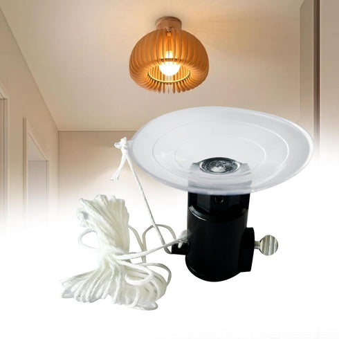 Suction Cup Light Bulb Changer, Light Bulb Removal Tool for Recessed and Track Lights in Living Room