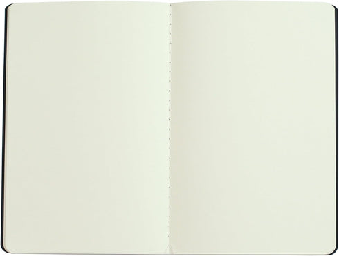 TWONE 6 Pack Notebooks Journal - 60 Blank Page/30 Sheets, Premium Thick Paper Soft Cover Journal for Travel, Office, Work, Office, Home, School, Business Writing, 5.5” x 8.25” (Black) by TWONE