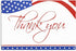 Pipilo Press 120 Pack 4x6-inch 4th Bulk Patriotic Thank You Cards with Envelopes for Veterans Day and of July