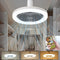Peaoop Silent Socket Fan Light - Screw-in Ceiling Fan Light Socket, LED Bulb