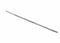 789-136 Hayman Style Micro Lab Spatula with V-Spoon/Bend-Tapered Ends, 6.5" Length, Stainless Steel