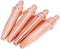 Fafeicy 4PCS Cutting Tips, Copper Material for Acetylene Gas Welding, 1.0mm to