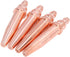 Fafeicy 4PCS Cutting Tips, Copper Material for Acetylene Gas Welding, 1.0mm to