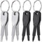8Pcs Mini Keychain Screwdriver Set, Outdoor Portable EDC Multifunction Tool with Key Ring