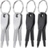 8Pcs Mini Keychain Screwdriver Set, Outdoor Portable EDC Multifunction Tool with Key Ring