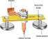 BAYTORY Upgrade Magnetic Welding Support Ground Clamp Tools, Strong Magnetism, Large Suction, Copper Tail