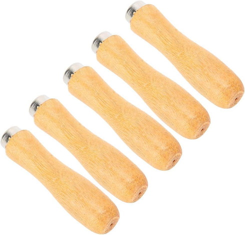 Wood Handle, Wooden File Handle Jewelry Tool Replacement Accessories for File Cutting Tool Craft