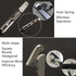 Mini Adjustable Plumbing Wrench, 4 Inch, Multi-Shape Adaptation Hand Tool, Black