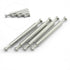 4Set Furniture Hardware Double End Head Rod Connection Cam Fittings, 64mm Furniture Board Panel Connection Accessories