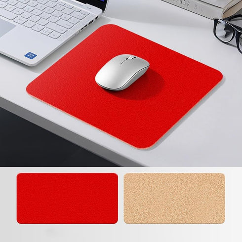 glodentai Leather Mouse Pad with Stitched Edge, Waterproof Gaming Mouse Mat for Computers,