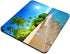 Tropical Paradise Sunshine Beach Coast Mousepad - Non-Slip Rubber Gaming Pad for Computers, 9.5 x 7.9 Inch