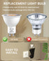 GU10 5W 3000K Bulb, GU10 360Rotatable, AC110-130V Wall Spotlight Plug in Sconces Up Lights Indoor with Warm White Light