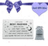 Engraved Metal Wallet Insert Card, Best Friends Gift, Funny Friendship Gift for Birthday Christmas Graduation