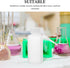 6pcs 250ml FOMIYES Translucent Polyethylene Wide Mouth Wash Bottles Laboratory Squirt Bottles for Chemical Reagent