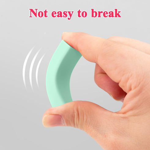 M&G 4+1 Pack Rubber Erasers, Soft Cute Sliding Retractable Eraser with Plastic Sleeve, 4 Refill Erasers for Students