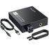 PROZOR 192kHz Digital to Analog Converter - DAC Optical Toslink to 3.5mm Stereo Audio Adapter for HD TV, DVD/Blu-Ray