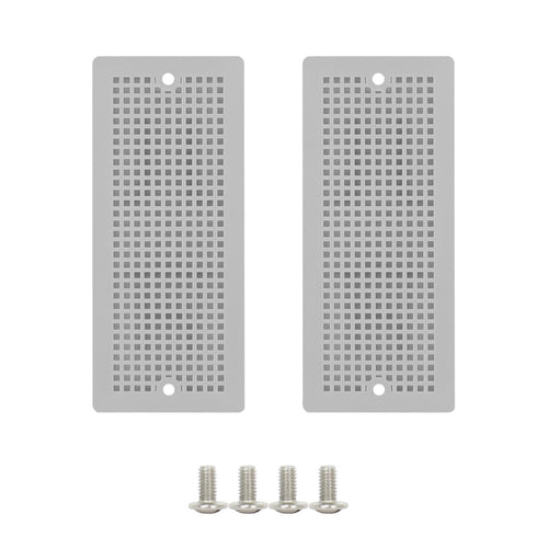 LeMotech 2pc Junction Box Mounting Plate, ABS Plastic Internal Panel with Screws for Electrical Box Installation