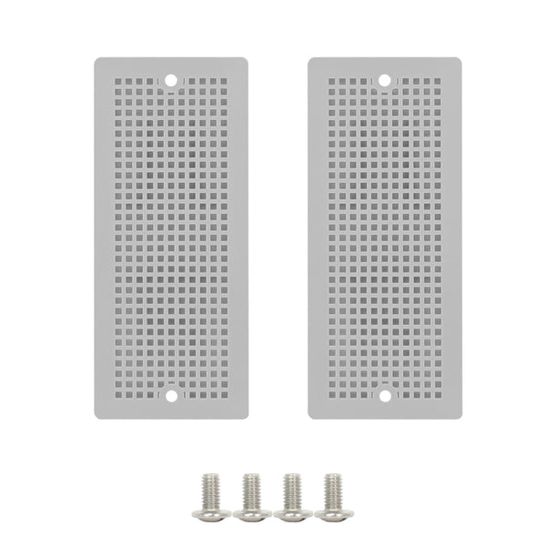 LeMotech 2pc Junction Box Mounting Plate, ABS Plastic Internal Panel with Screws for Electrical Box Installation