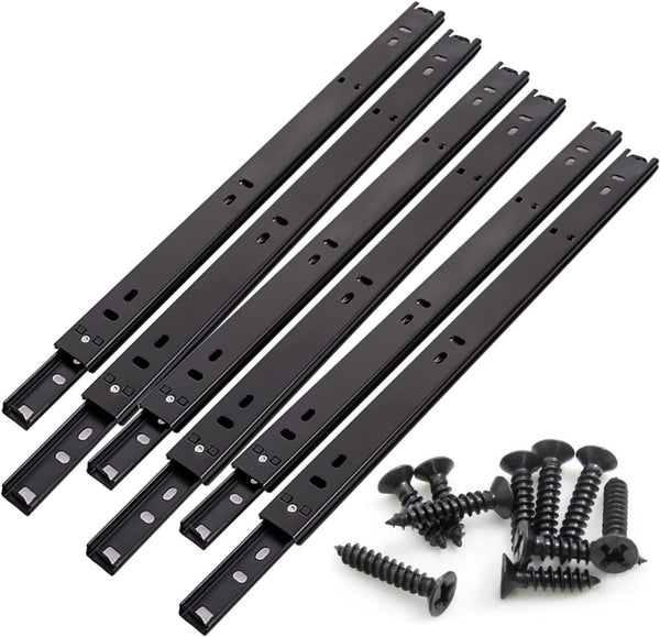 V3VOGUE Linear Slide Bearing - Kitchen Cabinet Drawer Slides,for Desk, Wardrobe, Bedside Table,