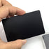 Metal Business Cards Tablet Thick 86X54mm, Pack of 10PCS (Stainless Steel 0.5mm thickness, Original Finishing Black)