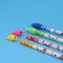 Nicunom 600 Pack Pencil Eraser Caps, 10 Colors Bulk Pencil Top Erasers for School Supplies