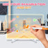 LED Note Board with Colors, 2024 New Glowing Acrylic Dry Erase Board with Stand for Memo Letter Note