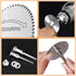 Cutting Wheel Set for Drills, 8Pcs HSS Rotary Tool Saw Blades with 1/8" Mandrel and Screwdriver